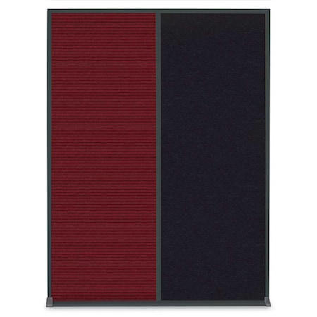 United Visual Products Single Door Radius Plus Corkboard, 18"X UV8000PLUS-BRONZE-FORBO